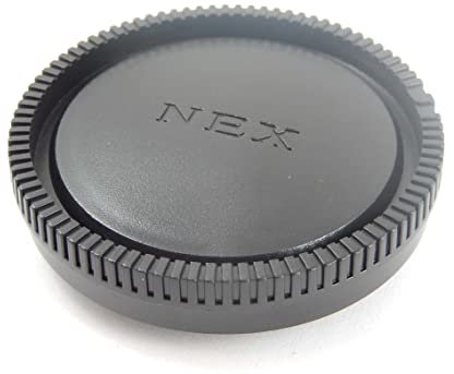 vhbw Bouchon de boîtier Compatible avec Sony Alpha 3000, 5000, 6000, 7, 7R, 7s, NEX-3, NEX-5, NEX-5N Appareil Photo, APRN - Plastique, Noir