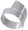 Serviettenring aus Edelstahl, matt poliert - Ø 3,5 cm, Breite 3 cm - Hochwertiger Tischdekoration - ERK