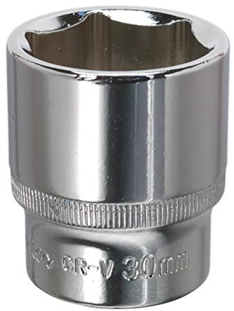 Sealey Sp1230 Walldrive Socket 30Mm 1/2Sq Drive Fully Polished