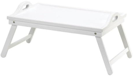 White Chic Folding Shabby Lap Desk Table laptop Tray Books Breakfast Bed Serving by Mywholesalegifts
