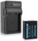 Blumax Akku für Fujifilm NP-W126 | NP-W126s 1140mAh + Ladegerät für NP-W126/s | passend zu Fujifilm FinePix X-T1 X-T2 X-T10 X-T20 X-Pro2 und andere X-E1 X-E2 X-M1 X-A1 X-A2 X-Pro1 X-ES2 X-A3 HS50EXR
