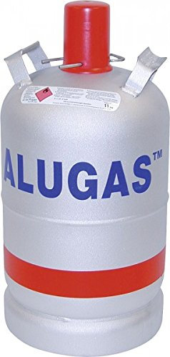 ALUGAS Gasflasche, nachfüllbar, Aluminium, 11 kg