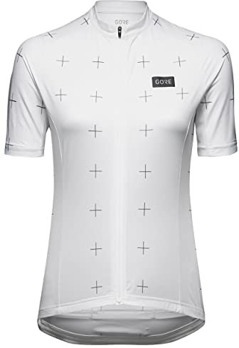 GORE WEAR Damen Drive Jacke T-Shirt, White/Black, 36 EU