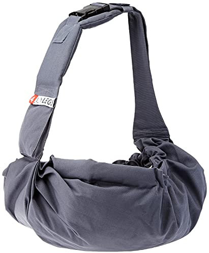 4Lazylegs PET Carrier Pocket Canvas Hundetragebeutel M, blau