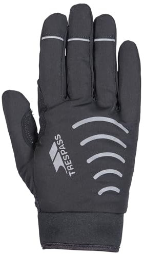 Trespass Adults Unisex Crossover Gloves (1 Pair) (XS/S) (Black)
