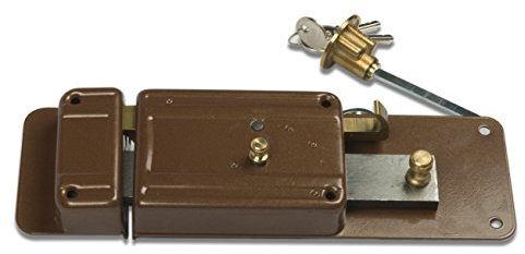 Iseo Serratura Sovrapposta per Legno Ent.70, 7 Mandati SCR