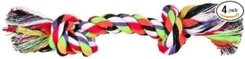 Trixie Denta Fun Cotton Mix Playing Rope for Dog, 15 cm