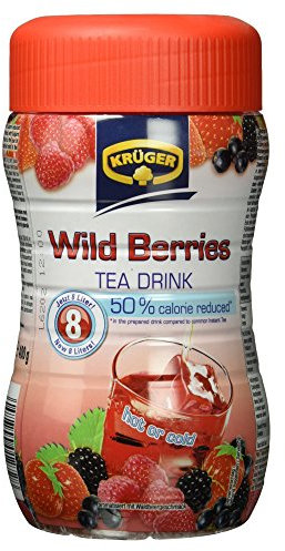 Krüger Teegetränk Wildfrucht 50 Prozent kalorienreduziert 400g