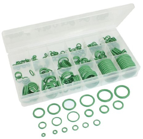 Toolzone 205Pc HNBR Hydrogenated Nitrile Butadiene Rubber O-Ring Set - 3mm to 22mm