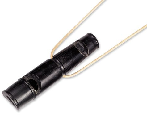 Nobby Büffelhornpfeiffe, zwei-Ton 9 cm