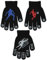 3 Pairs Boys Gripper Magic Gloves Football Designs, 3 Pairs, Black