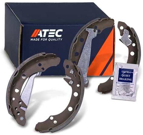 ATEC Germany Bremsbackensatz Trommelbremse | Kompatibel mit: AUDI 80 B3 Stufenheck, 90 B3, A2, PEUGEOT 308 I, SEAT AROSA, CORDOBA, CORDOBA, CORDOBA Vario, IBIZA II