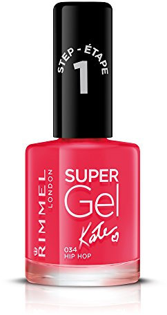Rimmel London Super Gel Nail Polish by Kate, 34 Hip Hop, 12 ml