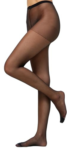 Nur Die Supersitz 20 DEN Große Größen transparente Fein-Strumpfhose matte Optik Nylon bequemer Bund Damen