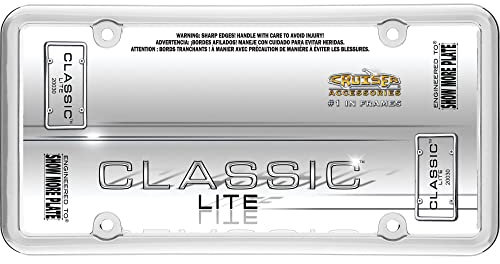Cruiser Accessories 20030 Automotive-License-Plate-Frames