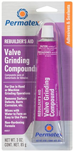 Permatex 80037 Valve Grinding Compound, 3 oz, White