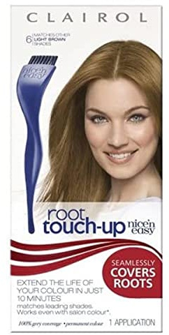 Clairol Root Touch Up Permanent Hair Dye 6 Light Brown