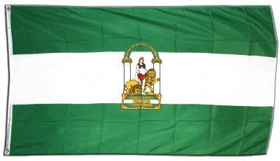Digni drapeau Espagne Andalousie 90 x 150 cm