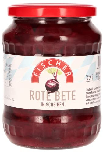 Fischer Rote Bete, Scheiben, Abtropfgewicht 430 g