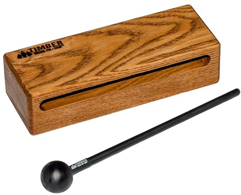 Timber Drum Co. Wood Block Instrument — MADE IN U.S.A. Percussion