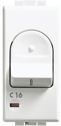Bticino C4301/6 - LUNA - MAGNETOTERMICO 1P+N 6A 1,5KA