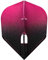 L-Style - Champagne Flight Pro - Twotone Schwarz - Shape Farbe Pink