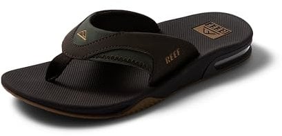 Reef Fanning, Herren Zehentrenner, Braun (Brown/Gum Bgm), 45 EU (11 UK)