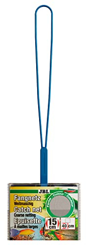 JBL Fischnetz Premium 8 cm schwarz/breitmaschig, breitmaschiges Premium Aquariumnetz
