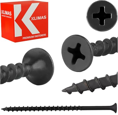KLIMAS Schnellbauschrauben 4,2 x 70-250 Stück Grobgewinde Kreuzschlitz