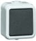 Honeywell D 626 WAB, Universalschalter (Aus/Wechselschalter), Aufputz, IP44, grau