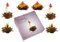 Creano 6 fiori di tè - tè fiorito in una nobile confezione regalo da provare - Tè nero (3 diversi tipi di rose da tè)
