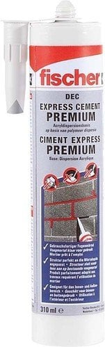 Fischer - Cemento Espresso Dec 310 Ml, 1 Pezzo, Colore: Grigio Cemento, 519321