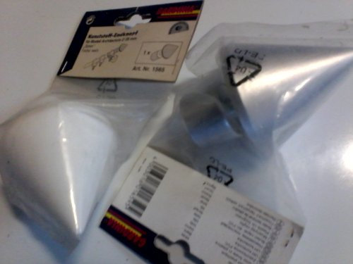 K-Endknopf Speer Arch.28 weiss