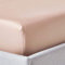HOMESCAPES Extra hohes Luxus Spannbettlaken 180x200 cm beige, Perkal-Spannbetttuch, 100% ägyptische Baumwolle, Fadendichte 1000