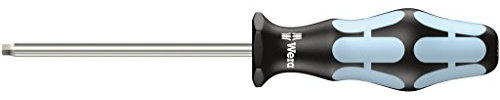 Wera, 3368 Giravite per viti ad incavo quadro, in acciaio inox, 2 x 100 mm