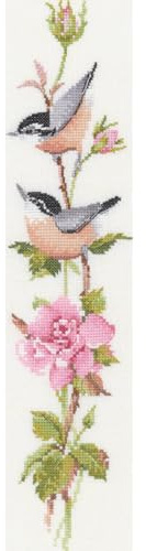 Heritage Sonatina Rose, 14 count Aida Cross Stitch Kit