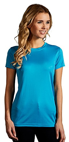 UV-Performance T-Shirt Damen, Neonblau, XL