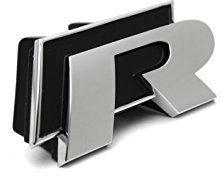 Volkswagen Original VW Ersatzteile VW Golf 6 R Clip Kühlergrill Schriftzug Plakette