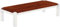 Brasilmöbel Couchtisch Rio Kanto 200x80 cm Mahagoni Weiß Wohnzimmertisch Holz Tisch Pinie Massivholz Stubentisch Beistelltisch Echtholz Größe und Farbe wählbar