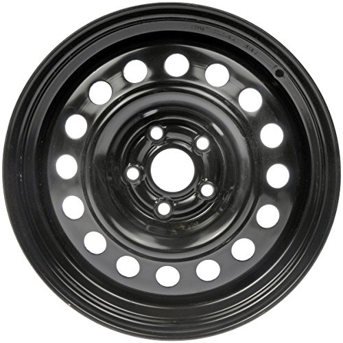 Dorman 939-104 15 x 6 In. Steel Wheel Compatible with Select Toyota Models, Black