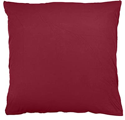 Traumschloss Edel-Jersey Kissenbezug Exclusiv Größen, Farbe:Bordeaux, Größe:40x40