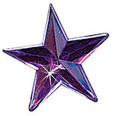 KREUL 49608 - Schmucksteine Sterne, 150 bunte Steine, für die Gestaltung von modischen Accessoires und zur Gestaltung im Home Deco Bereich