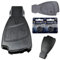 KONIKON Mercedes Benz Étui de rechange pour télécommande de clé de voiture, 3 touches W168 W202 W203 W210 W211 + 2 piles VARTA