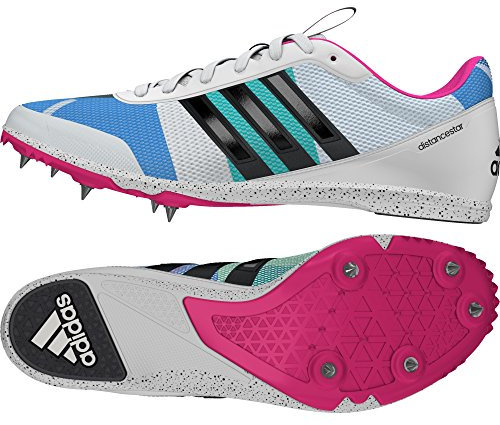 adidas Unisex Distancestar W Laufschuhe, Schwarz (Negbas Ftwbla Rosimp), 44 2/3 EU