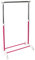 Kleiderstange Garderobenstange Garderobenständer Kleiderständer Garderobe höhenverstellbar mobil pink