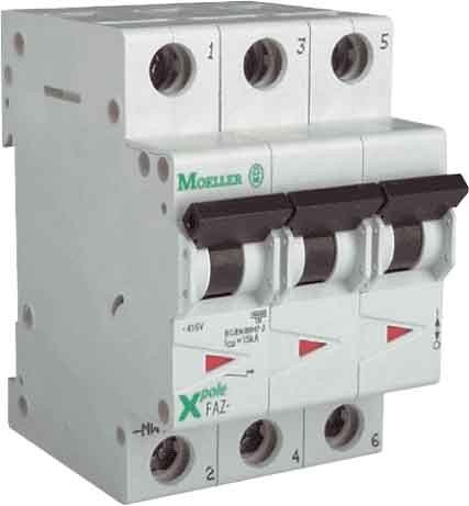 Eaton (Moeller) Leitungsschutzschalter faz-b16/3 N B 16 A, 3p + N Miniatur Unterbrecher