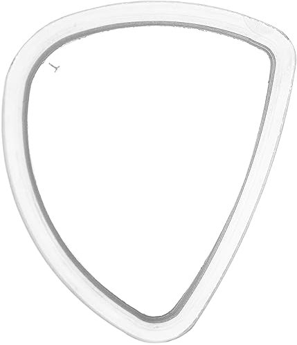 Cressi Negative Big Eyes Evo Tauchmaske, Transparent-durchsichtig, 5.5 SX