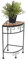 DanDiBo Blumenhocker Mosaik Eckregal 42 cm Blumenständer 12013 Beistelltisch Pflanzenständer Mosaiktisch Ecke