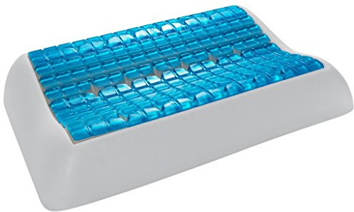 Technogel Kopfkissen, Kunstfaser, Weiss, 66 x 40 x 13 cm