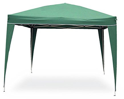 Linea Garden Friend Gazebo pop up da 3x3 mt Colore verde struttura in acciaio, Copertura in poliestere 160gr/m² Completo di borsa per trasporto